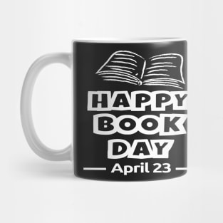 Happy World Book Day for Book Lovers Library Reading Mug